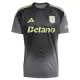 Levné Mužský Fotbalový Dres Aston Villa Brankářské 2025-26 Černá