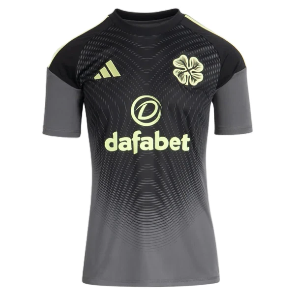 Levné Mužský Fotbalový Dres Celtic FC Brankářské 2025-26 Černá