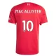 Levné Mužský Fotbalový Dres Liverpool Mac Allister 10 Domácí 2025-26