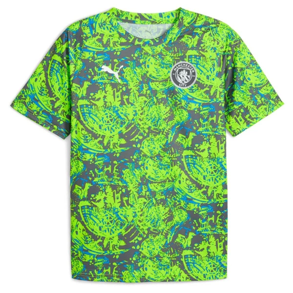 Levné Mužský Fotbalový Dres Manchester City Pre-Match 2025-26 Zelená