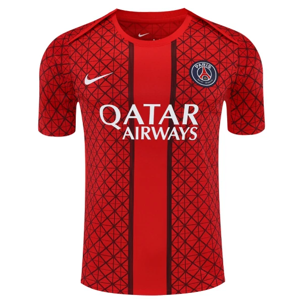 Levné Mužský Fotbalový Dres Paris Saint-Germain Pre-Match 2025-26 Červená