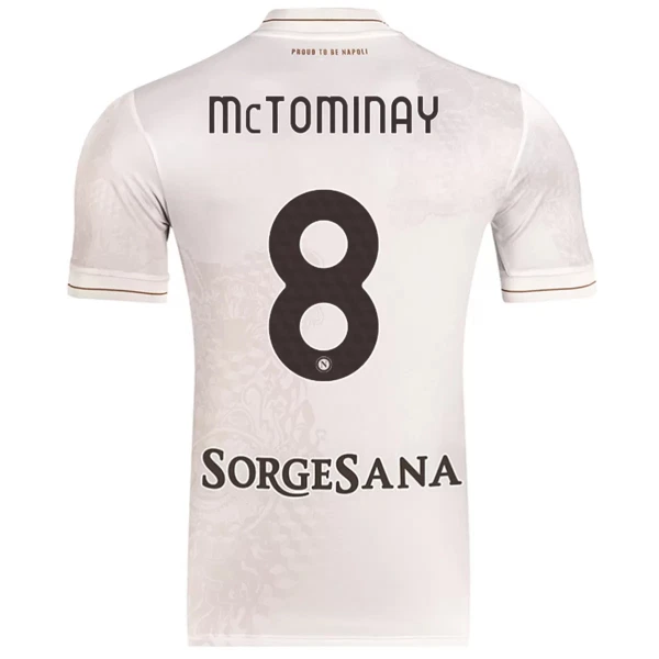 Levné Mužský Fotbalový Dres SSC Neapol McTominay 8 Venkovní 2025-26