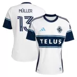 Levné Mužský Fotbalový Dres Vancouver Whitecaps FC Muller 13 Domácí 2025-26