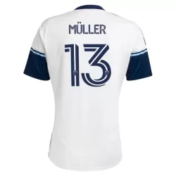 Levné Mužský Fotbalový Dres Vancouver Whitecaps FC Muller 13 Domácí 2025-26