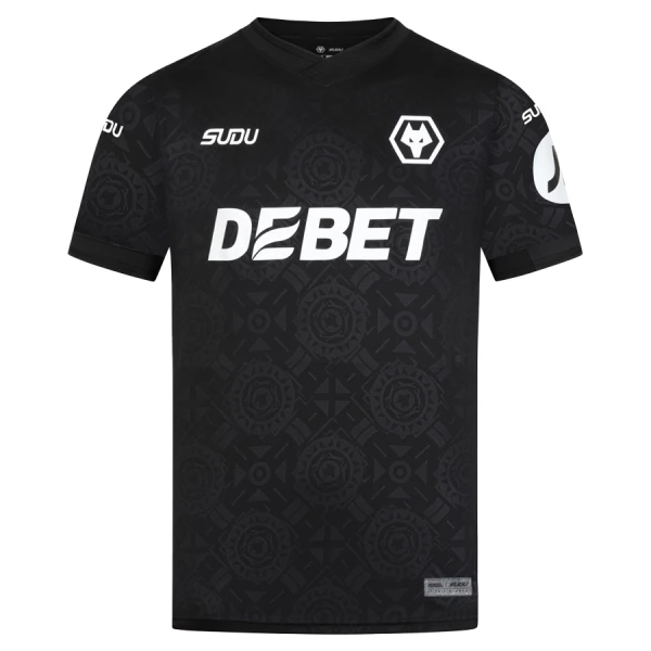Levné Mužský Fotbalový Dres Wolverhampton Brankářské 2025-26 Černá