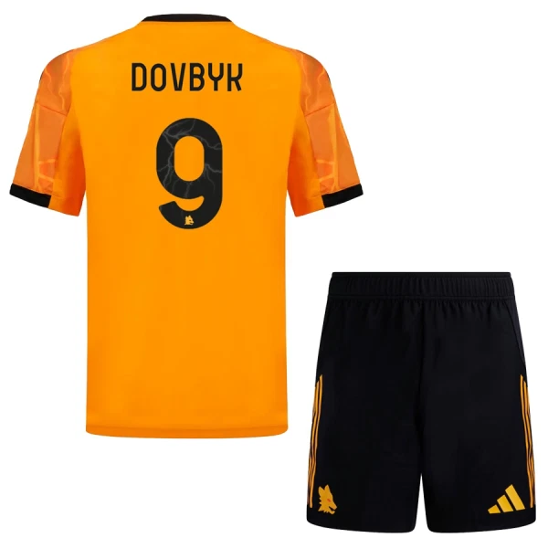 Levné Dětský Fotbalový Dres AS Řím Dovbyk 9 Venkovní 2025-26