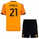 Levné Dětský Fotbalový Dres AS Řím Dybala 21 Venkovní 2025-26