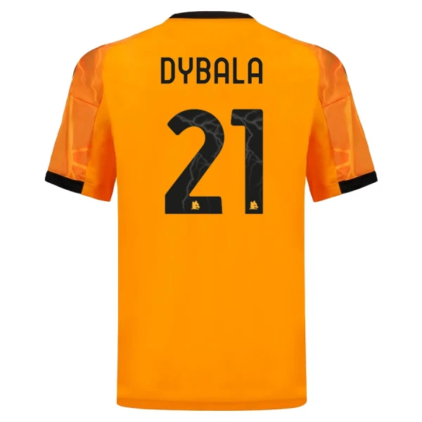 Levné Dětský Fotbalový Dres AS Řím Dybala 21 Venkovní 2025-26