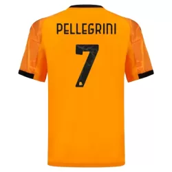 Levné Mužský Fotbalový Dres AS Řím Pellegrini 7 Venkovní 2025-26 Levné Mužský Fotbalový Dres AS Řím Pellegrini 7 Venkovní 2025-26