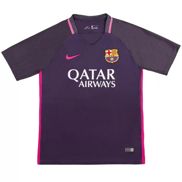 Levné Mužský Fotbalový Dres Barcelona 2016-17 Venkovní Retro Levné Mužský Fotbalový Dres Barcelona 2016-17 Venkovní Retro