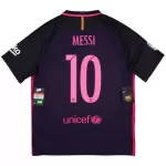 Levné Mužský Fotbalový Dres Barcelona Messi 10 2016-17 Venkovní Retro