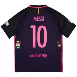 Levné Mužský Fotbalový Dres Barcelona Messi 10 2016-17 Venkovní Retro Levné Mužský Fotbalový Dres Barcelona Messi 10 2016-17 Venkovní Retro