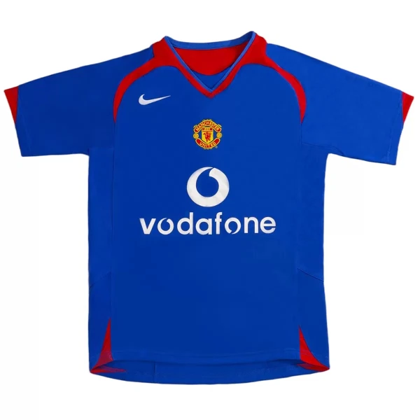 Levné Mužský Fotbalový Dres Manchester United 2005-06 Venkovní Retro