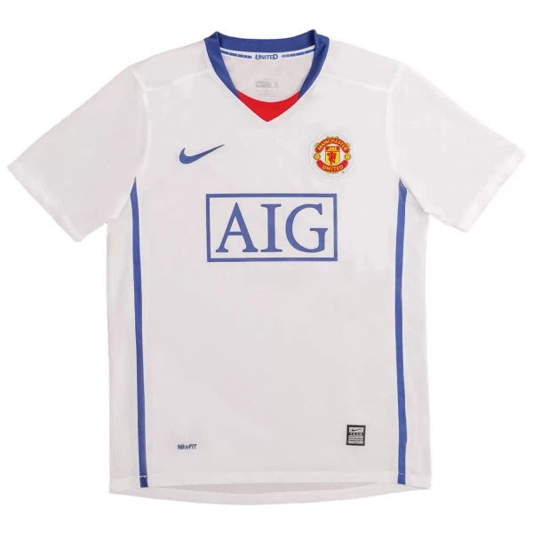 Levné Mužský Fotbalový Dres Manchester United 2008-09 Venkovní Retro Levné Mužský Fotbalový Dres Manchester United 2008-09 Venkovní Retro