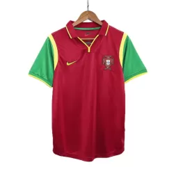 Levné Mužský Fotbalový Dres Portugalsko Domácí Retro 1998 Levné Mužský Fotbalový Dres Portugalsko Domácí Retro 1998