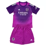 Levné Dětský Fotbalový Dres Arsenal Purple Version Brankářské 2025-26