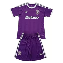 Levné Dětský Fotbalový Dres Aston Villa Purple Version Brankářské 2025-26 Levné Dětský Fotbalový Dres Aston Villa Purple Version Brankářské 2025-26