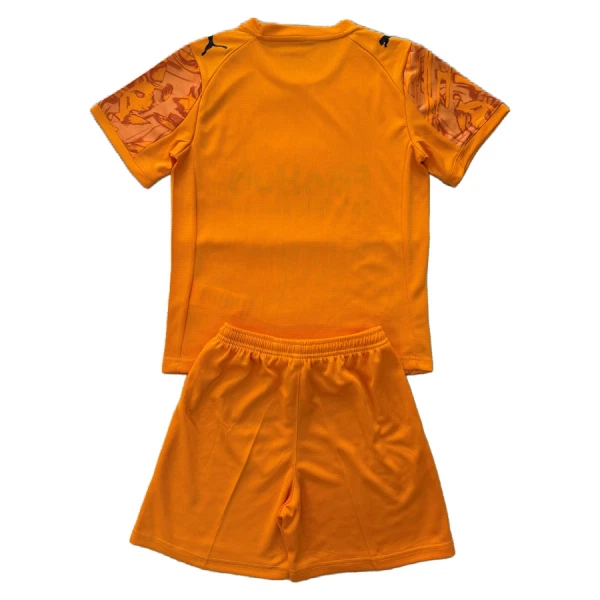 Levné Dětský Fotbalový Dres Derby County Brankářské 2025-26 Oranžový
