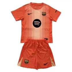 Levné Dětský Fotbalový Dres FC Barcelona Brankářské 2025-26 Oranžový Levné Dětský Fotbalový Dres FC Barcelona Brankářské 2025-26 Oranžový
