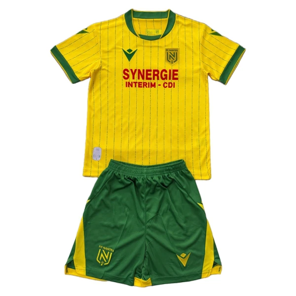 Levné Dětský Fotbalový Dres FC Nantes Domácí 2025-26 Levné Dětský Fotbalový Dres FC Nantes Domácí 2025-26