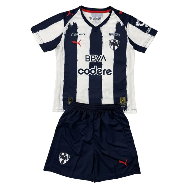 Levné Dětský Fotbalový Dres Rayados CF Monterrey Domácí 2025-26 Levné Dětský Fotbalový Dres Rayados CF Monterrey Domácí 2025-26