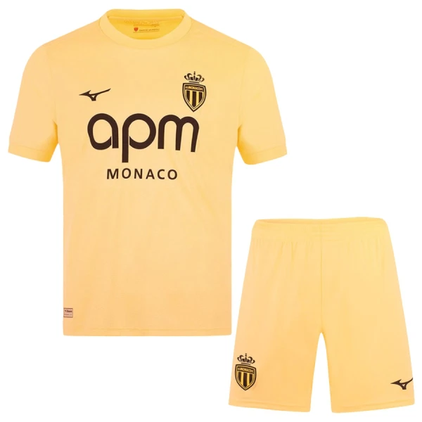 Levné Dětský Fotbalový Dres AS Monaco Alternativní 2025-26 Levné Dětský Fotbalový Dres AS Monaco Alternativní 2025-26