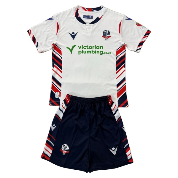 Levné Dětský Fotbalový Dres Bolton Wanderers Domácí 2025-26 Levné Dětský Fotbalový Dres Bolton Wanderers Domácí 2025-26