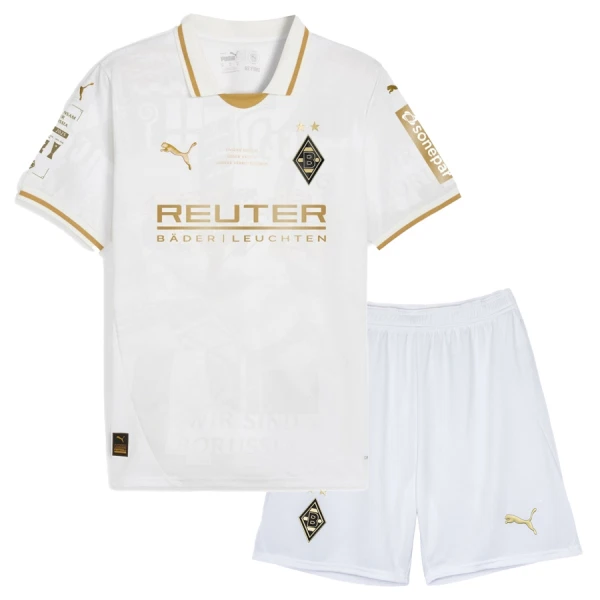 Levné Dětský Fotbalový Dres Borussia Mönchengladbach Výročí 2025-26 Levné Dětský Fotbalový Dres Borussia Mönchengladbach Výročí 2025-26