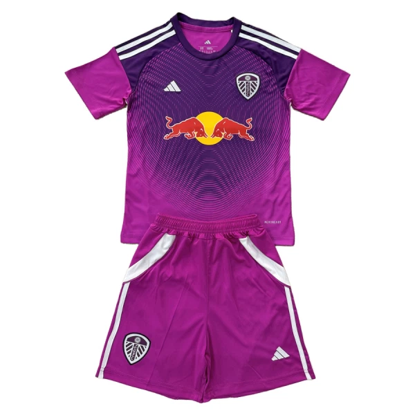 Levné Dětský Fotbalový Dres Leeds United Purple Version Brankářské 2025-26 Levné Dětský Fotbalový Dres Leeds United Purple Version Brankářské 2025-26