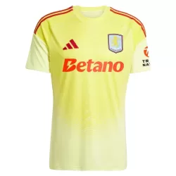Levné Mužský Fotbalový Dres Aston Villa Brankářské 2025-26 Žlutá Levné Mužský Fotbalový Dres Aston Villa Brankářské 2025-26 Žlutá