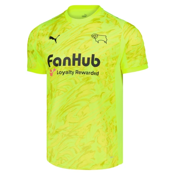 Levné Mužský Fotbalový Dres Derby County Brankářské 2025-26 Žlutá Levné Mužský Fotbalový Dres Derby County Brankářské 2025-26 Žlutá