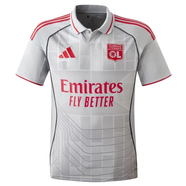 Levné Mužský Fotbalový Dres Olympique Lyon Alternativní 2025-26 Levné Mužský Fotbalový Dres Olympique Lyon Alternativní 2025-26