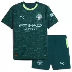 Levné Dětský Fotbalový Dres Manchester City Haaland 9 Čtvrtý EA Sport 2025-26