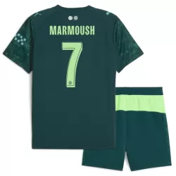 Levné Dětský Fotbalový Dres Manchester City Marmoush 7 Čtvrtý EA Sport 2025-26 Levné Dětský Fotbalový Dres Manchester City Marmoush 7 Čtvrtý EA Sport 2025-26