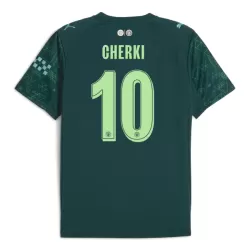 Levné Mužský Fotbalový Dres Manchester City Cherki 10 Čtvrtý EA Sport 2025-26 Levné Mužský Fotbalový Dres Manchester City Cherki 10 Čtvrtý EA Sport 2025-26