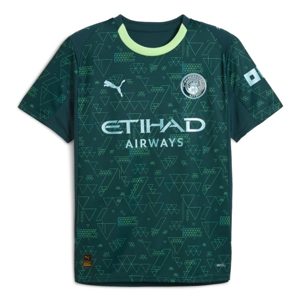 Levné Mužský Fotbalový Dres Manchester City Čtvrtý EA Sport 2025-26 Levné Mužský Fotbalový Dres Manchester City Čtvrtý EA Sport 2025-26