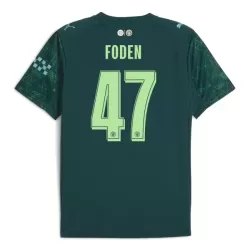 Levné Mužský Fotbalový Dres Manchester City Foden 47 Čtvrtý EA Sport 2025-26 Levné Mužský Fotbalový Dres Manchester City Foden 47 Čtvrtý EA Sport 2025-26