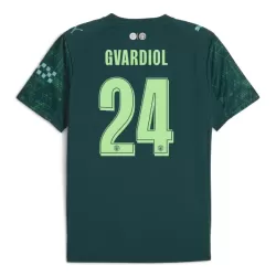Levné Mužský Fotbalový Dres Manchester City Gvardiol 24 Čtvrtý EA Sport 2025-26 Levné Mužský Fotbalový Dres Manchester City Gvardiol 24 Čtvrtý EA Sport 2025-26