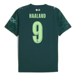 Levné Mužský Fotbalový Dres Manchester City Haaland 9 Čtvrtý EA Sport 2025-26 Levné Mužský Fotbalový Dres Manchester City Haaland 9 Čtvrtý EA Sport 2025-26