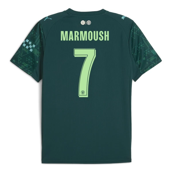 Levné Mužský Fotbalový Dres Manchester City Marmoush 7 Čtvrtý EA Sport 2025-26 Levné Mužský Fotbalový Dres Manchester City Marmoush 7 Čtvrtý EA Sport 2025-26