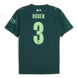 Levné Mužský Fotbalový Dres Manchester City Ruben 3 Čtvrtý EA Sport 2025-26 Levné Mužský Fotbalový Dres Manchester City Ruben 3 Čtvrtý EA Sport 2025-26