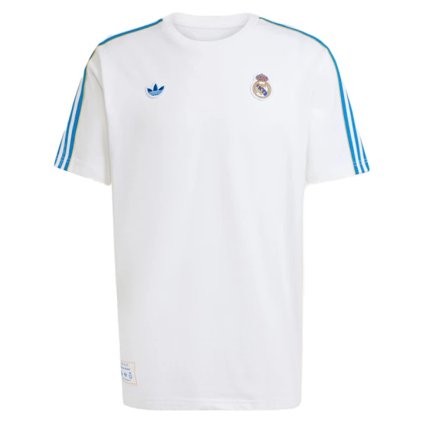 Levné Mužský Fotbalový Dres Real Madrid Terrace Icons 2025-26 Bílá Levné Mužský Fotbalový Dres Real Madrid Terrace Icons 2025-26 Bílá