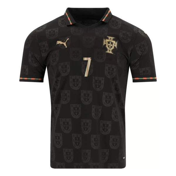 Levné Mužský Fotbalový Dres Portugalsko Black Panther Ronaldo 7 2025-26 - Speciální