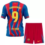 Levné Dětský Fotbalový Dres FC Barcelona Lewandowski 9 Čtvrtý 2025-26