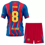 Levné Dětský Fotbalový Dres FC Barcelona Pedri 8 Čtvrtý 2025-26