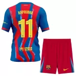 Levné Dětský Fotbalový Dres FC Barcelona Raphinha 11 Čtvrtý 2025-26