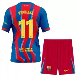 Levné Dětský Fotbalový Dres FC Barcelona Raphinha 11 Čtvrtý 2025-26