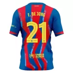 Levné Mužský Fotbalový Dres FC Barcelona Frenkie de Jong 21 Čtvrtý 2025-26