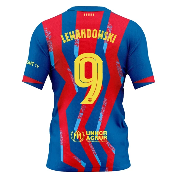 Levné Mužský Fotbalový Dres FC Barcelona Lewandowski 9 Čtvrtý 2025-26