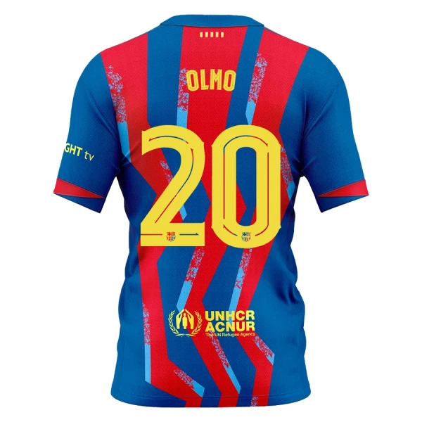 Levné Mužský Fotbalový Dres FC Barcelona Olmo 20 Čtvrtý 2025-26